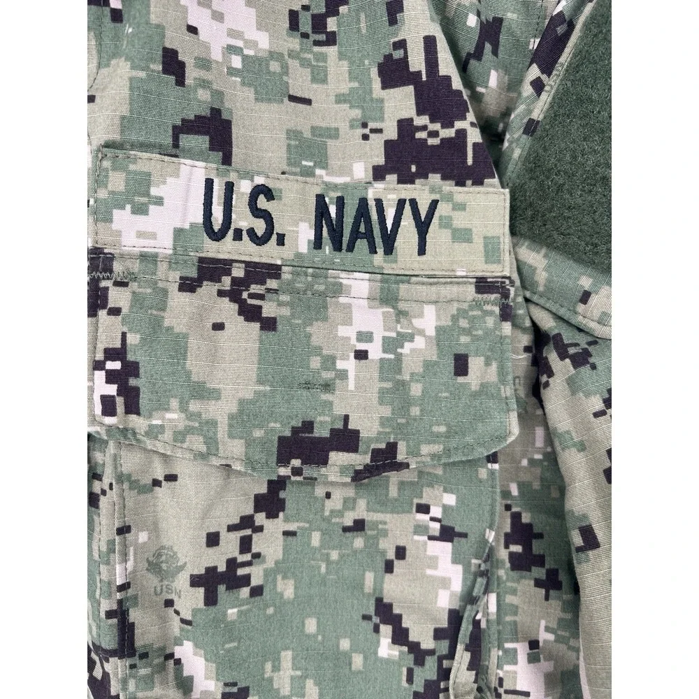 US Navy Type III Camouflage Uniform Shirt  Small Long